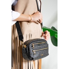 Just Polo Kahve Taba Çok Bölmeli Kadın Omuz Çantası Çapraz Çanta 2183-HB