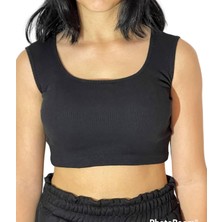 Brusq Kadın Crop Top- Kadın Yarım Atlet