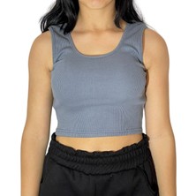 Brusq Kadın Crop Top- Kadın Yarım Atlet