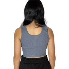 Brusq Kadın Crop Top- Kadın Yarım Atlet