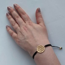 Moskoviçlitete Yaşam Çiçeği Makrome Bileklik