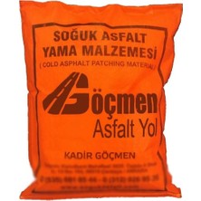 Ankara Asfalt Yol Soğuk Asfalt Yama Malzemesi Hazır Asfalt 35 kg