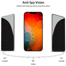 Iphone 14 Pro Uyumlu Hayalet Ekran Gizli Tam Kaplayan Kırılmaz Cam Seramik Ekran Koruyucu Film