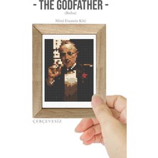 The Godfather (Baba) Dmc Muline Çerçevesiz Minyatür Etamin Kiti 10X10CM