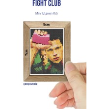 Fight Club (Dövüş Klübü) Dmc Muline Çerçevesiz Minyatür Etamin Kiti 10X10CM