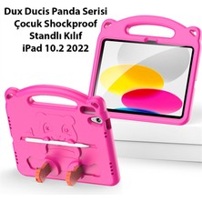 Dux Ducis iPad 10.2 2022 Kılıf Panda Serisi Çocuk Shockproof Standlı Kılıf