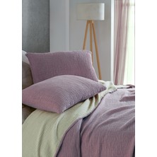 Destiny Hometex 4 Katlı Multi Muslin %100 Pamuk Çift Kişillik Yatak Örtüsü