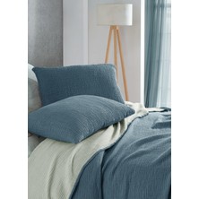 Destiny Hometex 4 Katlı Multi Muslin %100 Pamuk Çift Kişillik Yatak Örtüsü