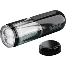 Odinsshop USB Şarjlı Rotasyonlu Ileri Geri Hareketli Sesli Vajina Masturbatör - Lorelei