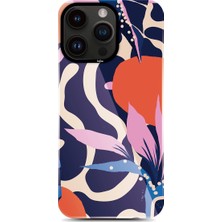 Kajsa iPhone 14 Pro Max Uyumlu Kılıf Hd Desenli Kajsa Shield Plus Flower Graphic Serisi Kapak