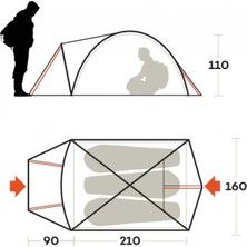 Ferrino Atacama 3 Kişilik Çadır