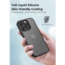 Gpack Apple iPhone 13 Pro Kılıf Impact Alpin Mat Buzlu Kapak Siyah