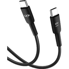 Linktech K604 Safe Usb-C/type-C Pd 60W Şarj Kablosu