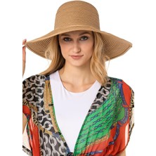 Saria Moda Geniş Hasır Şapka