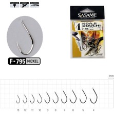 Sasame Koaji Douchi Nickel F-795 Serisi Olta Iğnesi