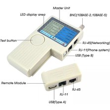 Keepro RJ11 RJ45 Kablo Test Cihazı RJ11 RJ45 Lan Ağ Kablosu Test Cihazı