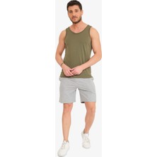 Superfly Men Tank Top Khakı Erkek Atlet 20402-10