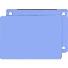 Novstrap Apple MacBook Air M2 Çip A2681 13.6 Inç 2022 Uyumlu Kılıf Sert Rubber Mat Buzlu Kapak