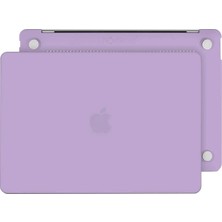 Novstrap Apple MacBook Air M1 Çip 13.3" A2337 A1932 A2179 Uyumlu Kılıf Sert Rubber Mat Buzlu Kapak