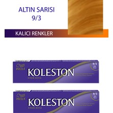 Wella Koleston 2 Adet Single Tüp Boya Saç Boyası Altın Sarısı 9/3