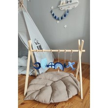 Alyones Boho Baby Oyun Salonu Oyuncakları, Baby Gym (Renksiz, Ham)