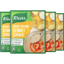 Knorr Hazır Çorba Tavuk Suyuna Cennet 4 Kişilik 76 G X4 Adet