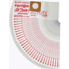 Marketto Fantom Deluxe 6100 Süpürge Toz Torbası Kağıt 30 Adet