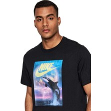 Nike Sportswear Whale Futura Photo Short-Sleeve Erkek TIŞÖRT-DN5196-010