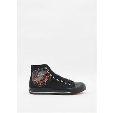 Harley Davidson Harley-Davidson Harley Davidson Plano Erkek Siyah Keten Spor Ayakkabı