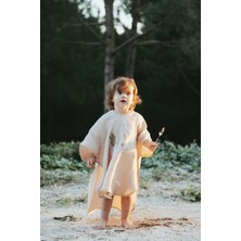 Ohlala Koala Vanilla Kapüşonlu Panço & Bornoz Bebek-Çocuk 1-5 Yaş