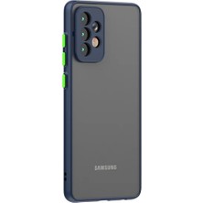 Dexmon Galaxy A53 Kılıf 3D Kamera Korumalı Arkası Mat Kenarları Renkli Smoke Case