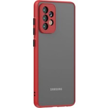 Dexmon Galaxy A53 Kılıf 3D Kamera Korumalı Arkası Mat Kenarları Renkli Smoke Case