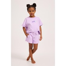 Katia & Bony Lavender Kız Çocuk Şort Lila