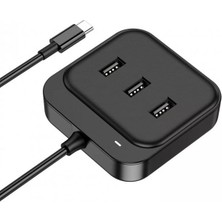 Teknoexpress 4 Port Usb3.0 USB To 4 USB Laptop Macbook Matebook Çevirici Çoklayıcı Çoğaltıcı Adaptör Hub