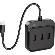 Teknoexpress 4 Port Usb3.0 USB To 4 USB Laptop Macbook Matebook Çevirici Çoklayıcı Çoğaltıcı Adaptör Hub