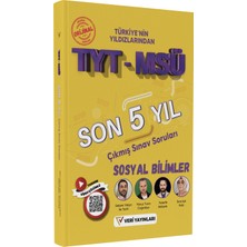 Veri Yayınları Tyt-Msü Sosyal Bilimler Son 5 Yıl Video Çözümlü Orijinal Çıkmış Sorular ve Çözümleri 2023