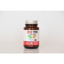ZINC TRIO 30 Tablet -  Çinko, Bakır ve Selenyum İçeren Mineral Takviyesi