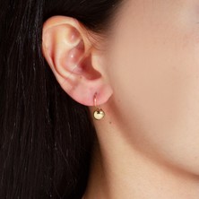 Adil Idil Kuyumculuk 14 Ayar Plaka S Küpe