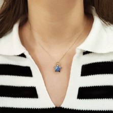 Lilarote Mor Yıldız Kolye