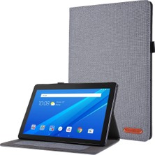 Hongshou Lenovo Tab M10 10.1 Için Kumaş Stili Tpu Kasası (Yurt Dışından)