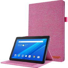 Hongshou Lenovo Tab M10 10.1 Için Kumaş Stili Tpu Kasası (Yurt Dışından)