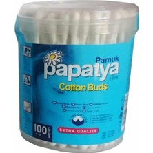 Papatya Pamuk Kulak Çubuğu 100 Adet