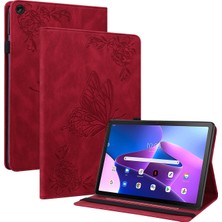 Hongshou Lenovo Tab M10 10.1 3. Gen Için Pu Deri Tablet Kılıf (Yurt Dışından)