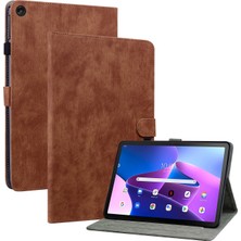 Hongshou Lenovo Tab M10 10.1 3. Gen Için Pu Tablet Kılıfı (Yurt Dışından)