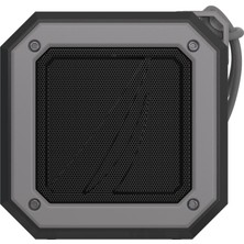 Nautica S100 Dual Suya Dayanıklı Taşınabilir Kablosuz Bluetooth Outdoor Hoparlör Speaker Siyah Gri