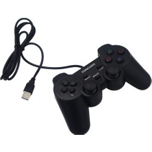 Concord C-850 Titreşimli Usb Kablolu Joystick Gamepad Oyun Kolu Konsolu Pc Bilgisayar Laptop Uyumlu