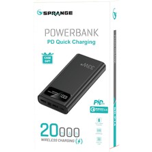 Sprange SR-P14 20000 Mah Çift USB Girişli Powerbank