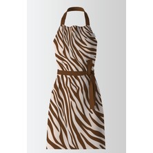 Ays Home Exclusive Zebra Desenli Mutfak Önlüğü