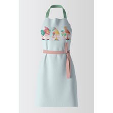 Ays Home Exclusive Uzun Cüce Desenli Mutfak Önlüğü