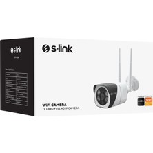 S-Link DF-803W 2.0 Mp Hd Lens 3.6mm Ip Smart Wifi Network Tf Card Güvenlik Kamerası Tuya